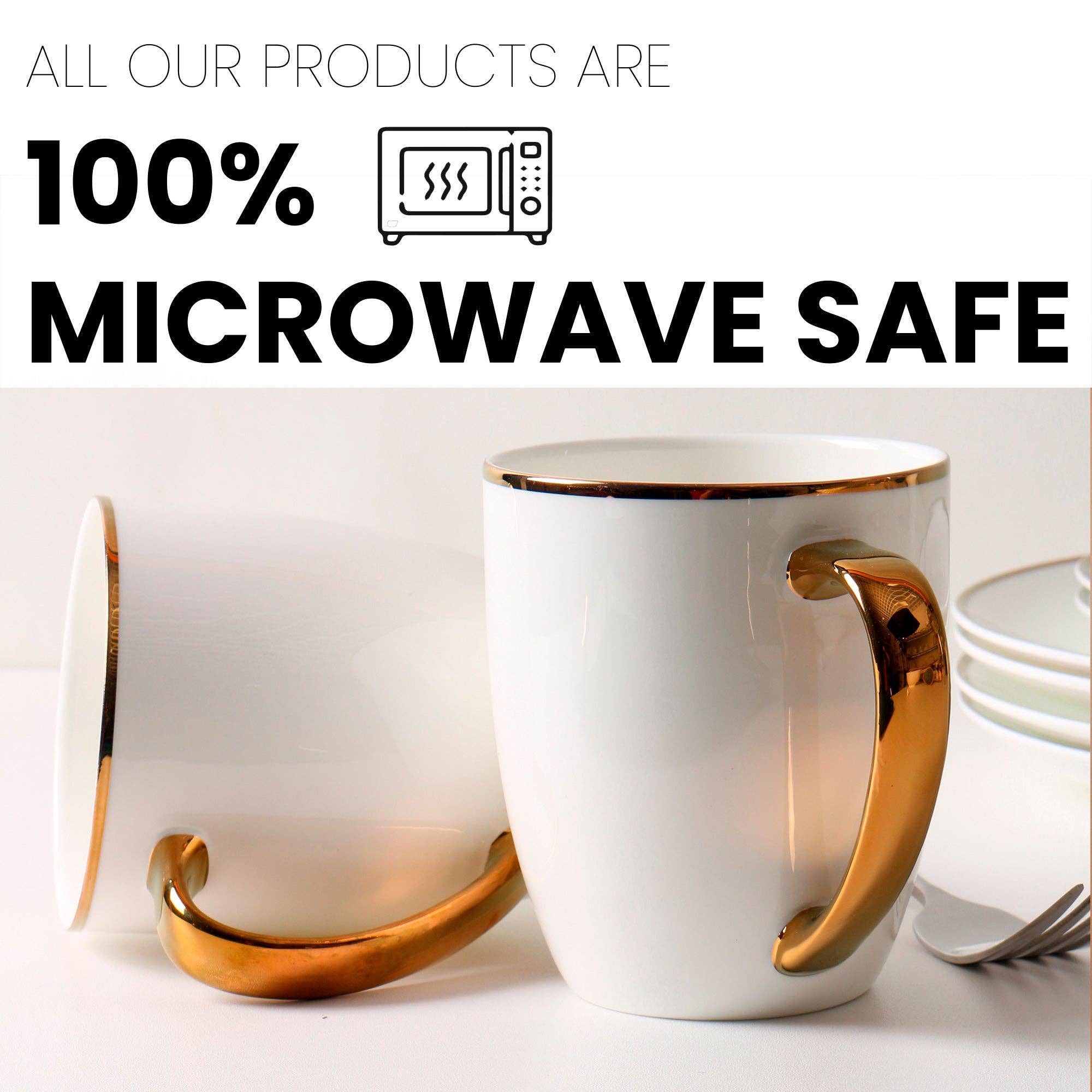 koken - Wholesale Dinnerware Set - KOKEN - 16 Pc Dinnerware sets for 4 - Porcelain dinnerware set - Plates and bowls sets - Dishes Set for 4 – Microwave safe plates and bowls sets - kitchen sets for home - White plates And Golden Rim1