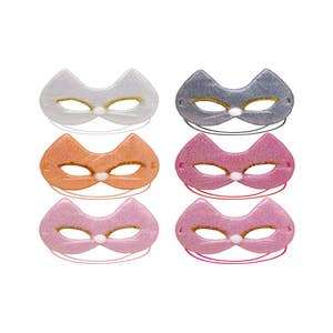 12Pcs DIY White Mask Paper Full Face Opera Masquerade Mask Halloween Party  Cosplay Masks with Elastic Rope (Female)