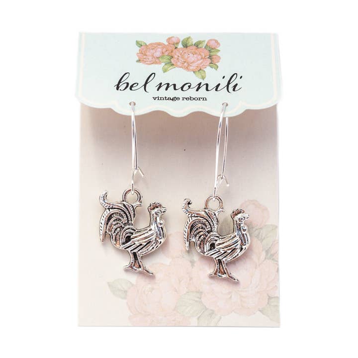 Chicken Earrings for wholesale by bel monili ™