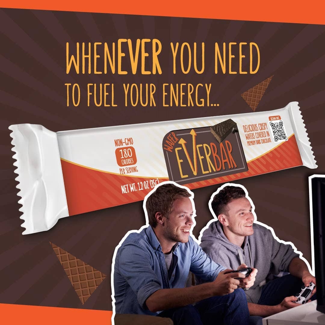 EverBar - Wholesale Chocolate Bar - Dark Chocolate Wafer Everbar (non GMO)2