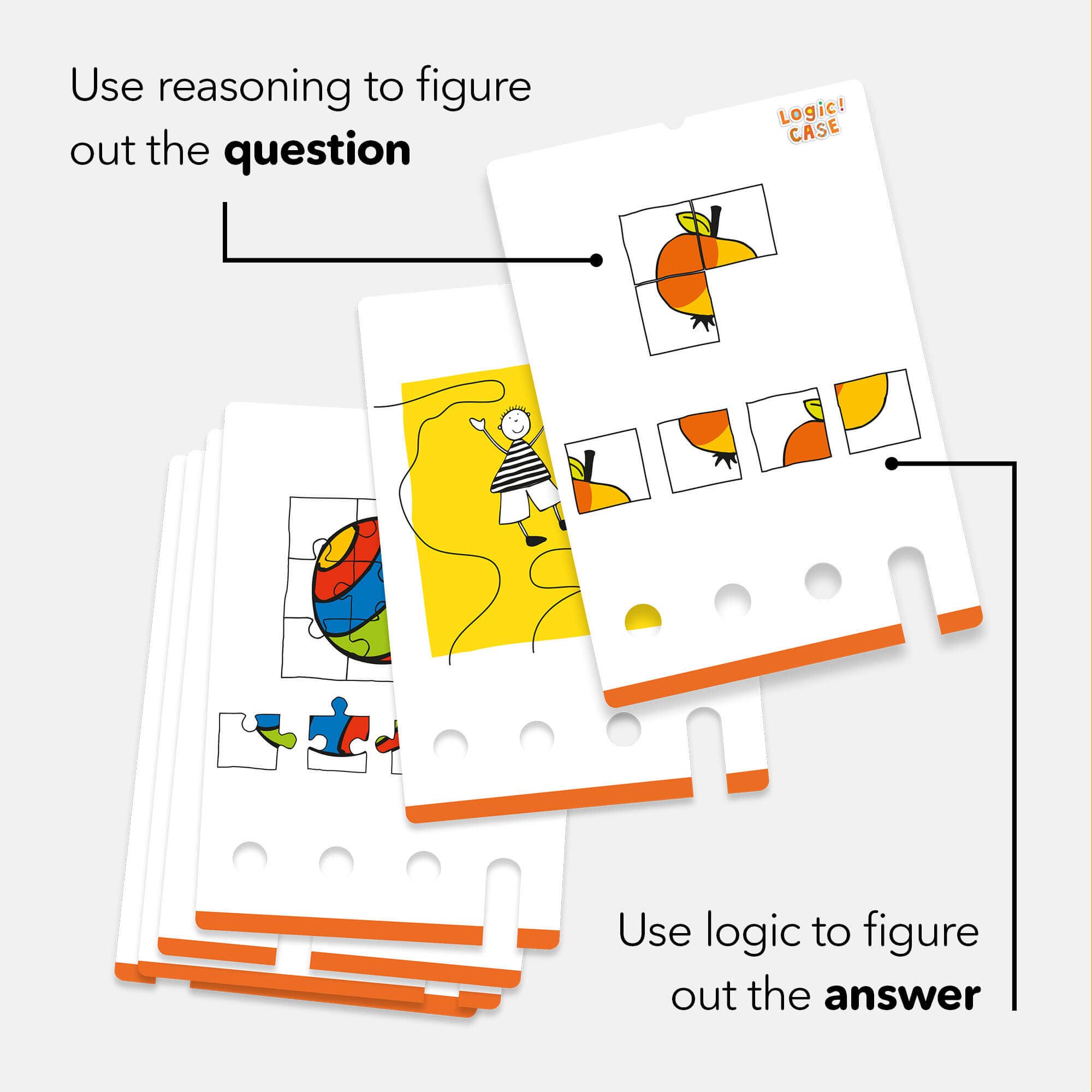 HABA USA - Wholesale Brain Game - Kids - Logic! CASE Starter Set 4+5