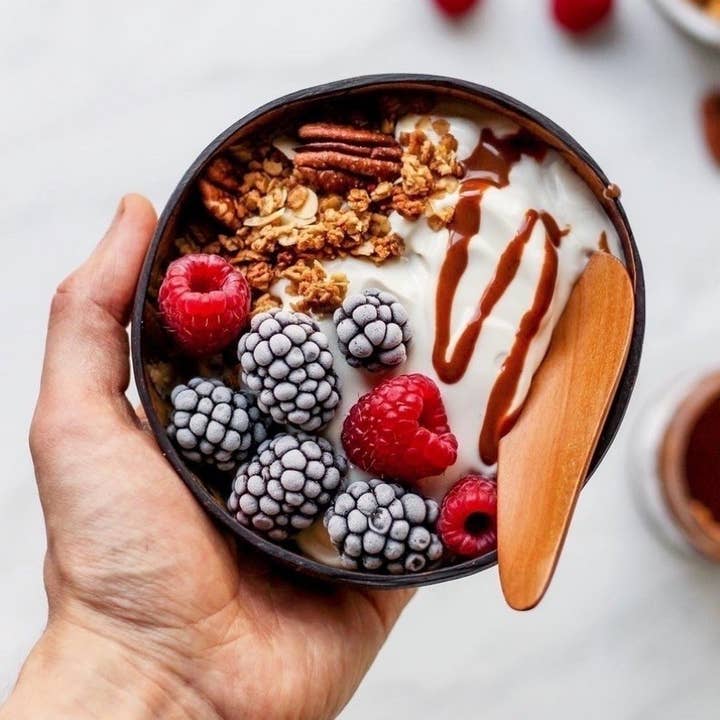 Tonkin Handicraft - Wholesale Bowl - Lacquer Coconut Bowl & Spoon 3