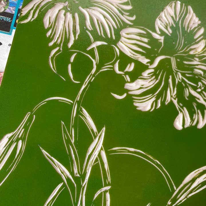 Kathie Studio - Venta al por mayor Tarjetas de felicitación - Tarjeta estampada Lily Block3