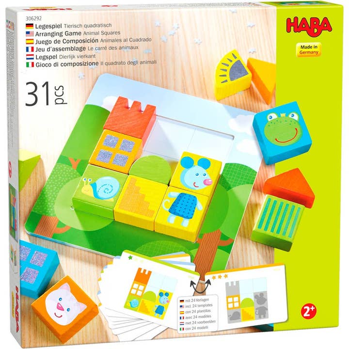 HABA Arranging Game Animal Squares - Wooden Toy for wholesale by HABA