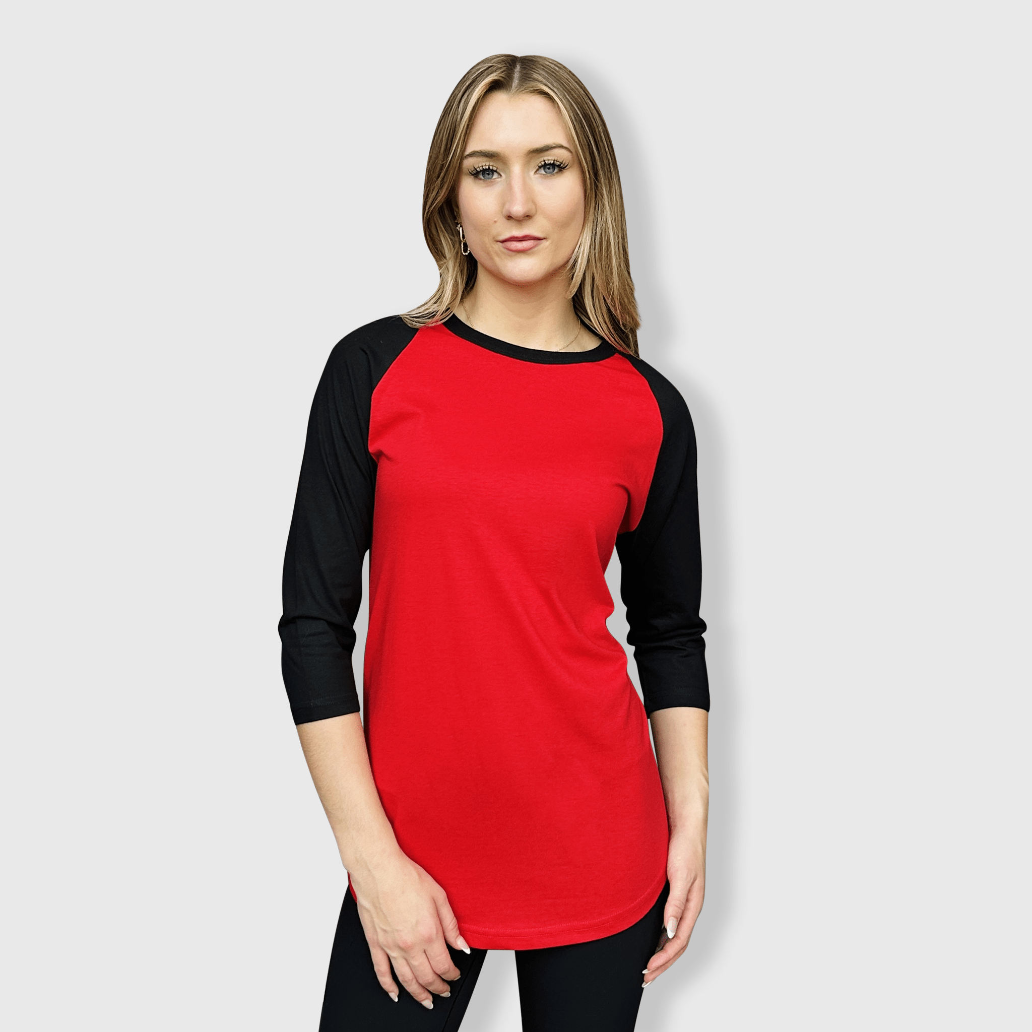 ILTEX Apparel - Vente T-shirt – femme - T-shirt de baseball adulte à manches raglan 3/4 - Plus de 35 couleurs13