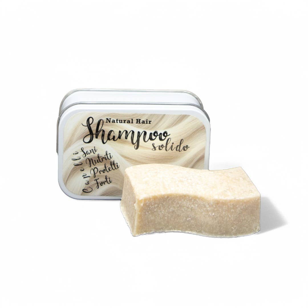 pirotta srl - Wholesale Shampoo Puck/Solid Shampoo - I46 | Solid Shampoo in Metal Tin 85g.