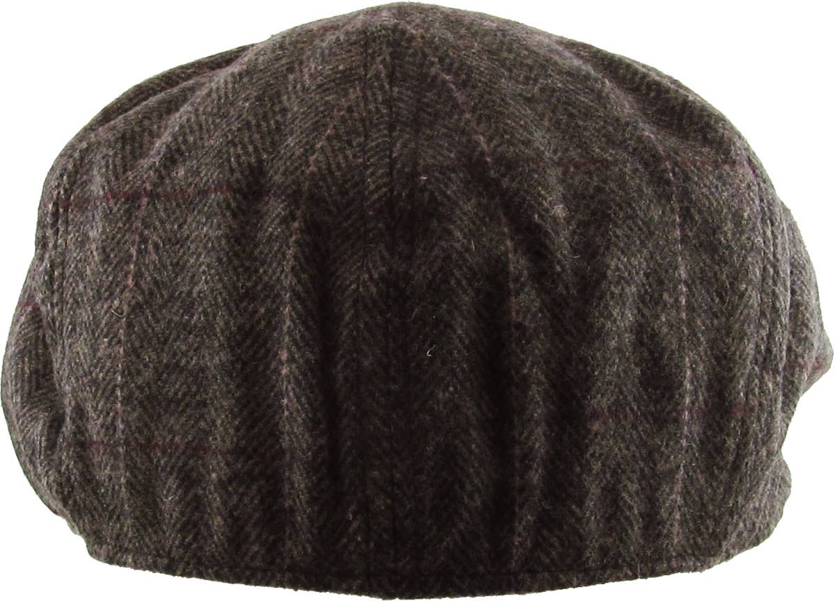 KBETHOS – Boina com pala - Homem por atacado – Botão espinha de peixe Ascot9