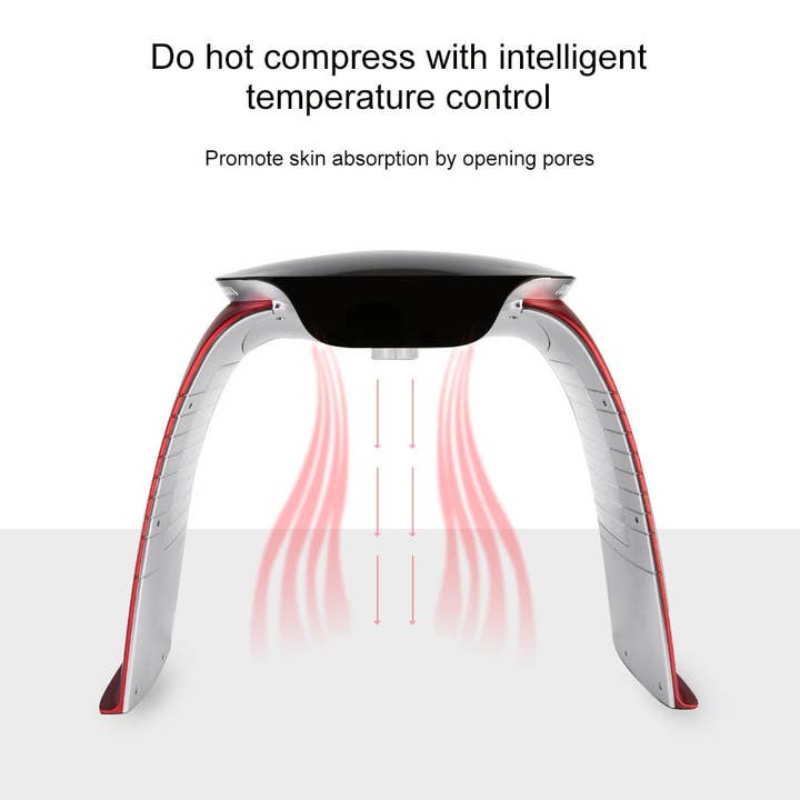 Cavitation Machines - Wholesale Electronic Skincare Device - Shape Tactics LED Facial Skin Light Therapy with PDT and Hydrating Mist6