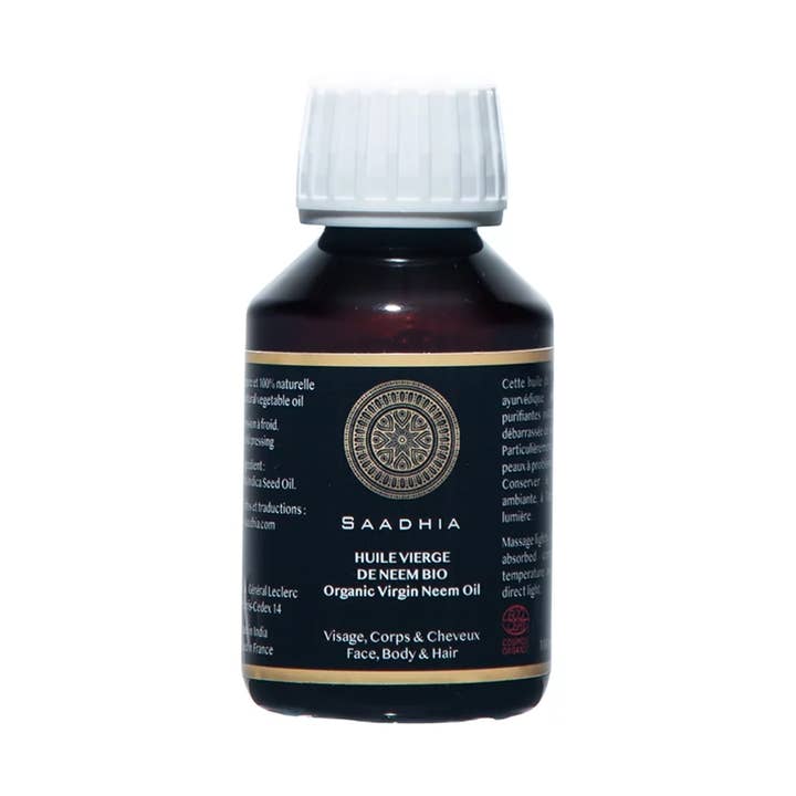 Organic Virgin Neem Oil for wholesale by Saadhia