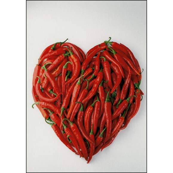 VisionWorks LLC - Wholesale Postcard - Postcard. From The Heart of Mexico. Chilis. Romantic. Hot.0