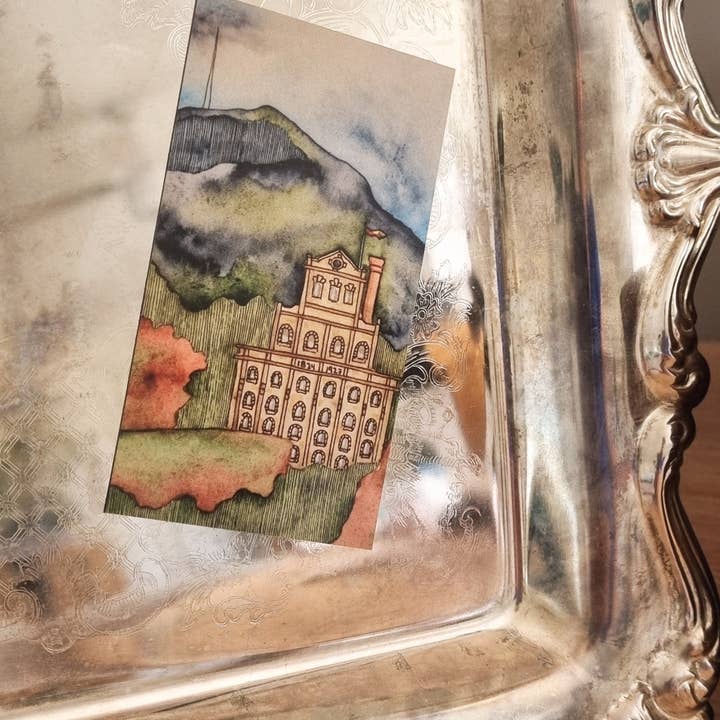 Bosa Art Co - Wholesale Magnet - Magnets - Cascade under Kunanyi Magnet2