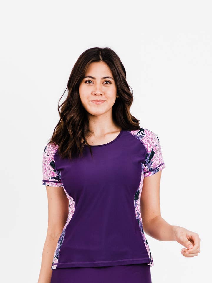 Calypsa - Wholesale Swim Top - Women's - Loose Fit Adele Swim Top31