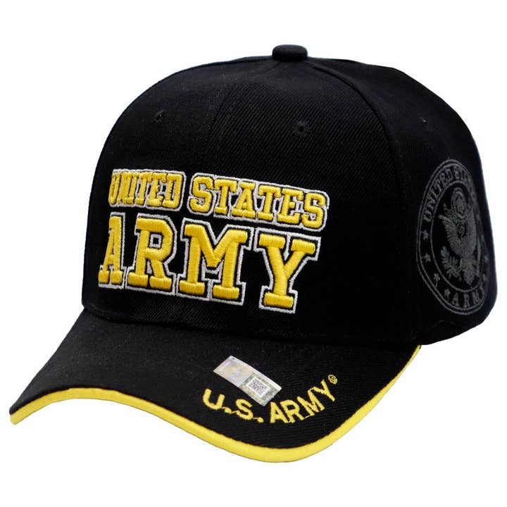 Cap Zone - Wholesale Baseball Cap - Unisex - U.s. Army Logo Licensed Baseball Cap3