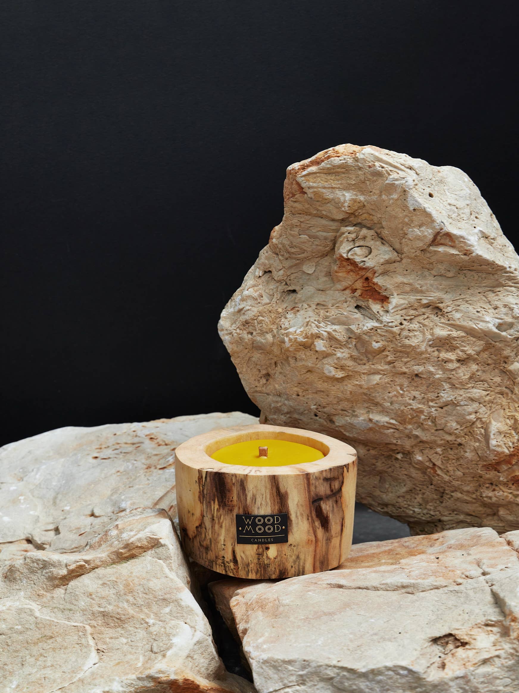 WOOD MOOD - Wholesale Jar/Filled Candle - Ubud Patio | interior candle with cedawood essential oil0