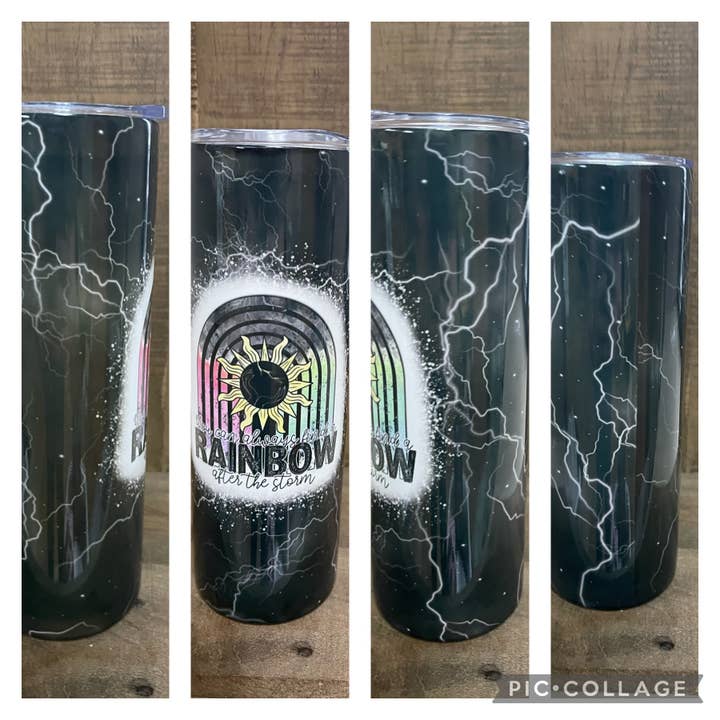 Regnbåge efter stormen 20 oz Sublimation Tumbler för wholesale av NYOG Side Hustle
