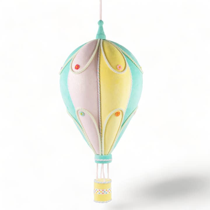 December Diamonds - Wholesale Ornament - Easter Hot Air Balloon