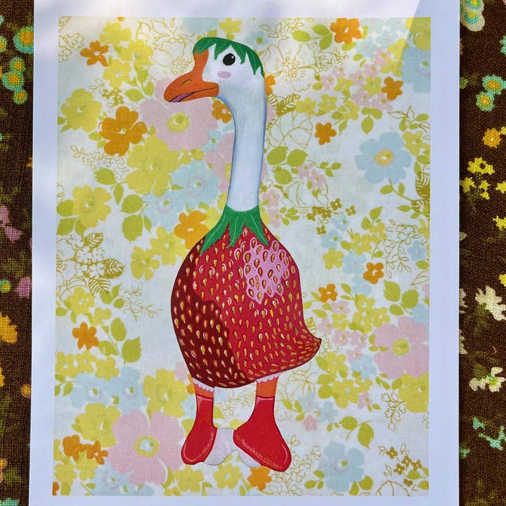 Brendull Fly Art - Wholesale Art Print - Gooseberry Print1