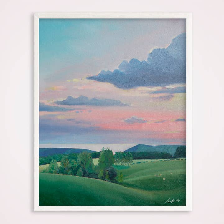 "Graze" Print for wholesale by Sarah Schools Art