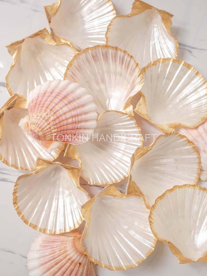 Scallop Shell Ring Dish 3 for wholesale by Tonkin Handicraft