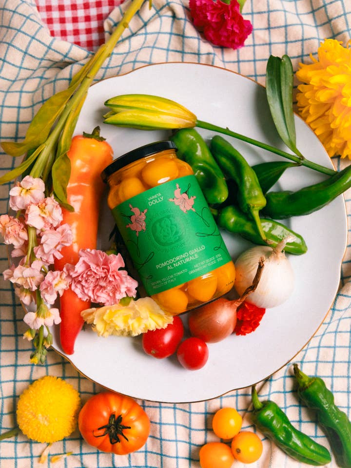 Tomate cherry amarillo al natural variedad Dolly para venta al por mayor de CAPOBIANCO ORGANIC FARM