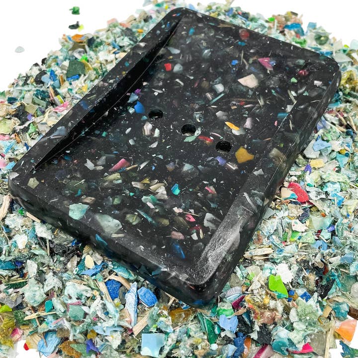 Shred mfg - Wholesale Bath soap dish - Recycled Soap Dish - Curved18