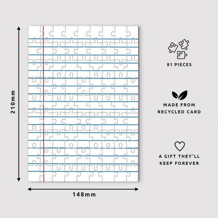 Pikkii USA - Wholesale Puzzle - Adult - Letter Jigsaw Puzzle | Personalized Gift | DIY Keepsake Kit10