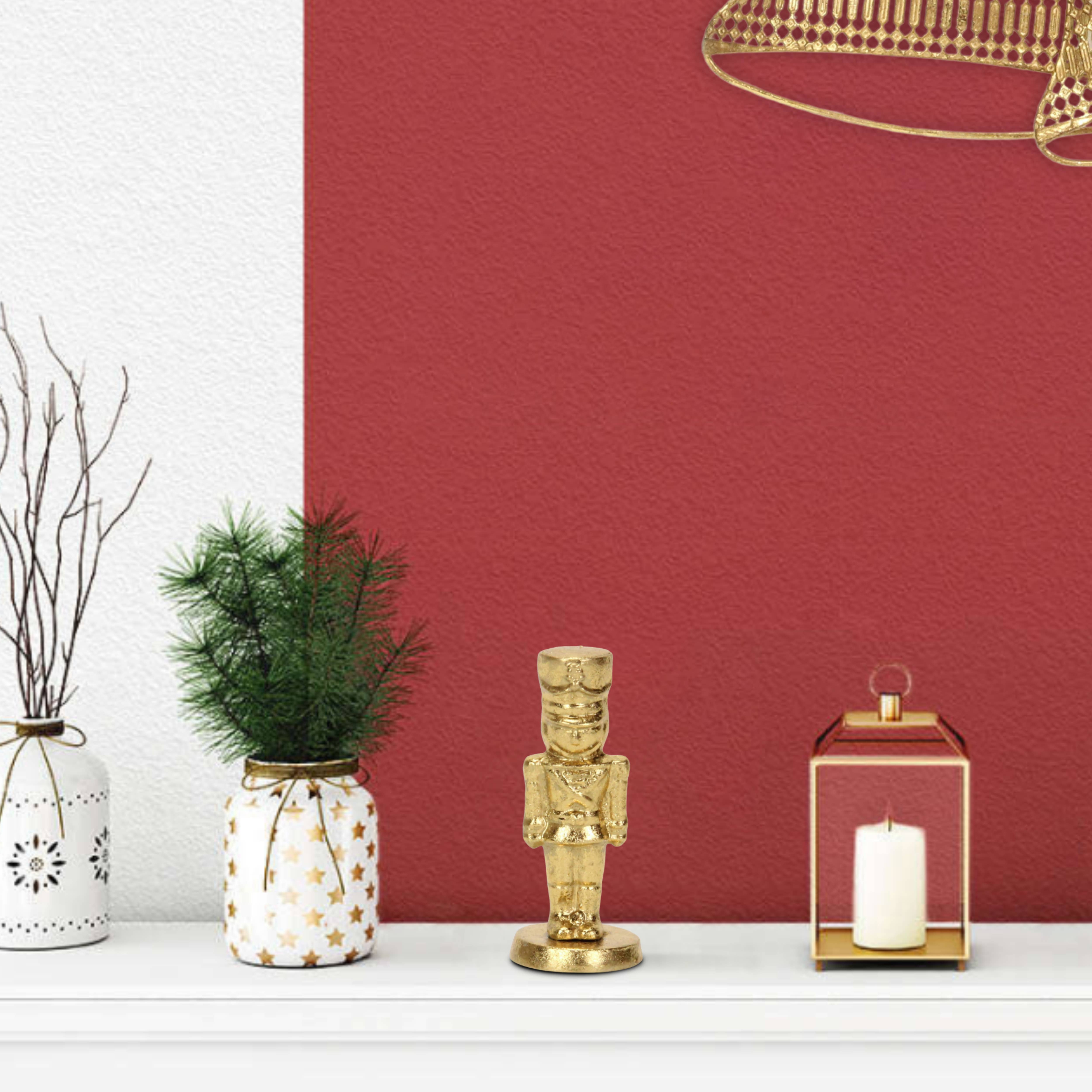 Cheungs Home Decor - Vente Figurine décorative - Figurine casse-noisette en fonte dorée Clara6