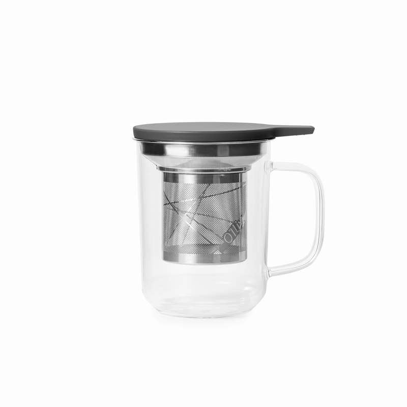 01living Ltd - Vendita all'ingrosso Servizi da tè - Tazza da tè da scrivania con infusore in acciaio inossidabile 400 ml / 13,5 oz3