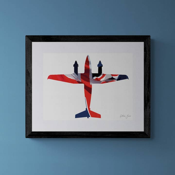 Shadow R1 Union-vlagdruk voor wholesale door Gillian Jones Designs