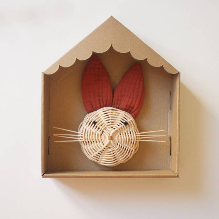 ateliersolelh - Wholesale Wall Accent - Brick Rabbit Trophy