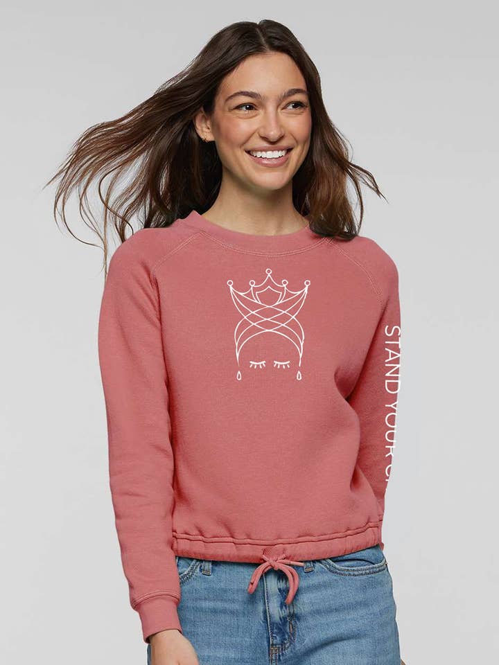 Woven Royal - Wholesale Graphic Sweatshirt - Women's - Woven Royal Sweater7