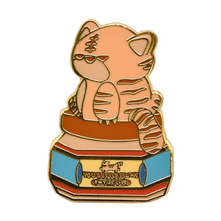 Tiger Balm Pin; Asian Pin for wholesale by DoodlesbyIndy