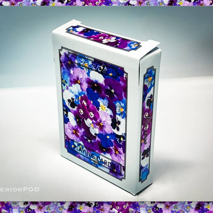 PANSIES Playing Cards, Floral Card Deck, Spring Cards and other Purchase Wholesale spring playing cards. Free Returns & Net 60 Terms on Faire trending on Faire.