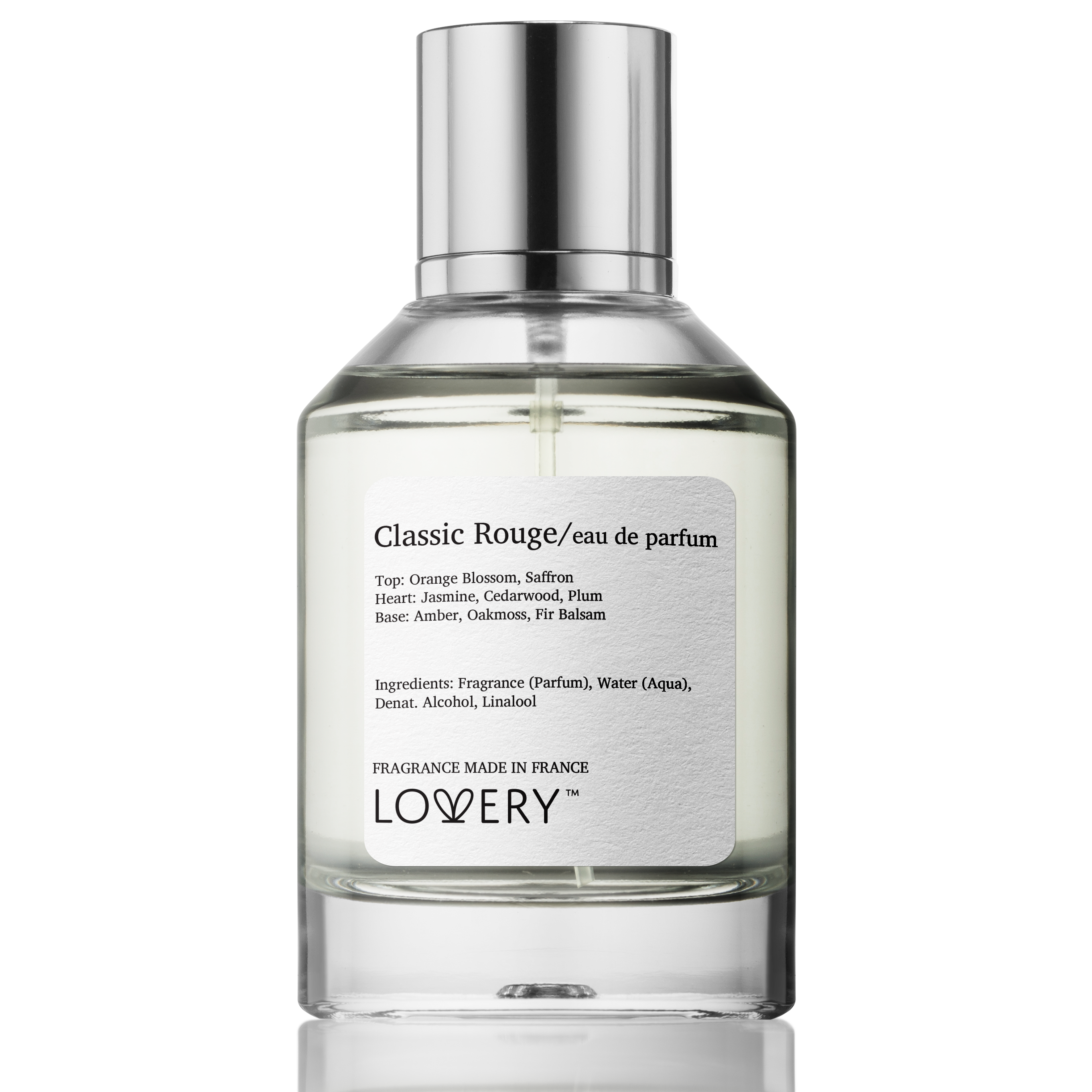 Lovery - Wholesale Perfume/Eau de Toilette - Perfumes from France, Classic Rouge EDP Inspire by Baccarat3