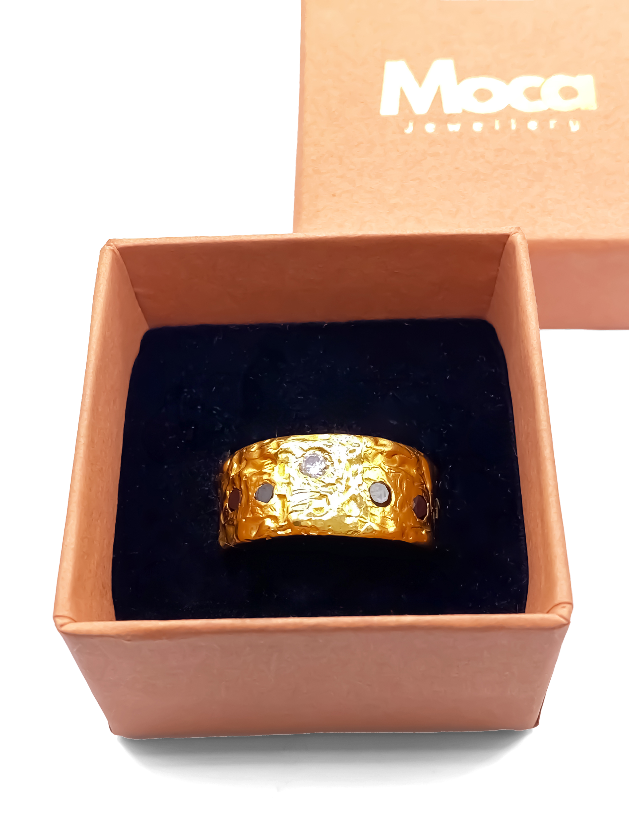 MOCA Jewellery - Wholesale Multi-Stone Ring - Stone Set Band10