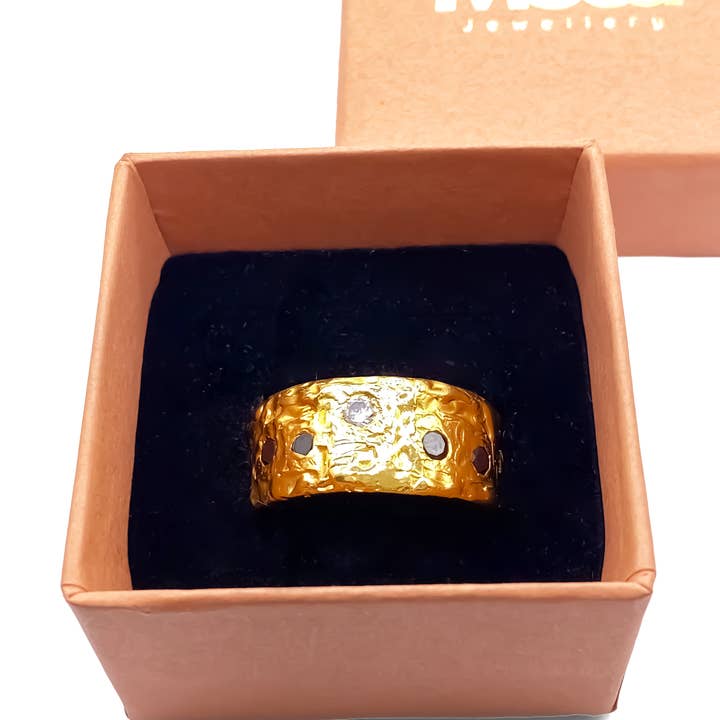 MOCA Jewellery - Wholesale Multi-Stone Ring - Stone Set Band10