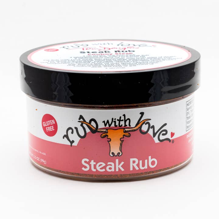 Southwest Flavor Steak Rub for wholesale by Tom Douglas Rub with Love