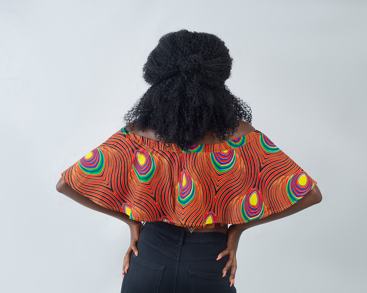 ETNICA - Wholesale Blouse - Women's - African Print Achol Crop Top4