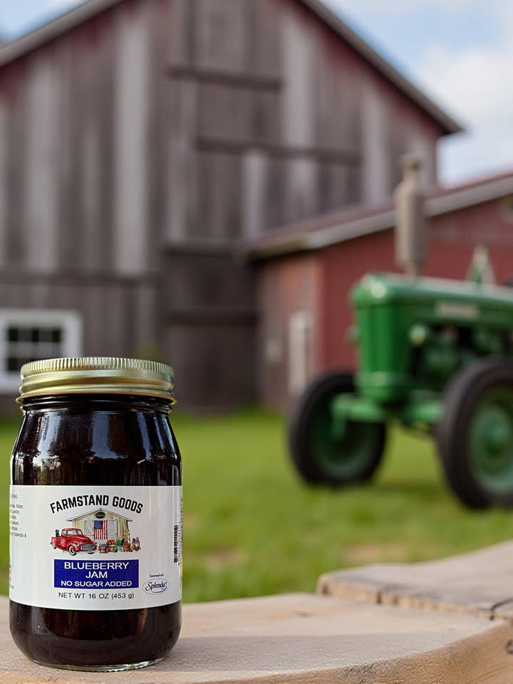 Blaubeermarmelade (Ohne Zuckerzusatz) - 16 Unzen für den Großhandel von Farmstand Goods