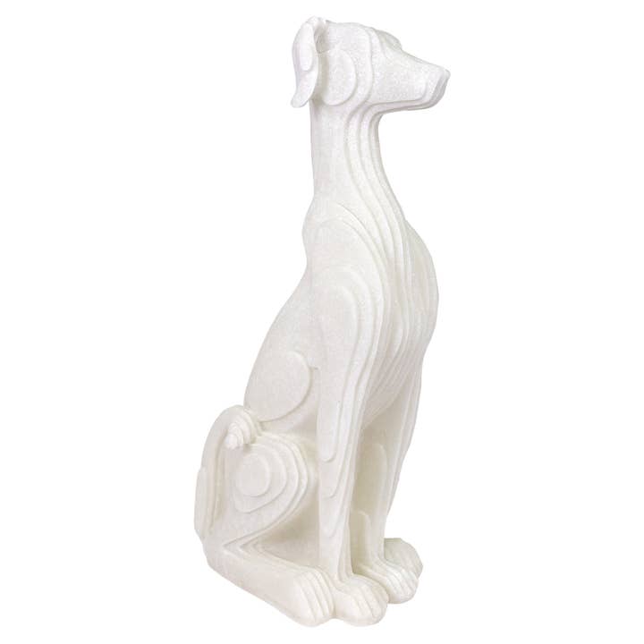 Richmond Greyhound Statuary for wholesale by Kavana Decor by The Import Collection