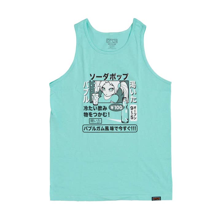 Soda Poppu Tank Celadon for wholesale by Open925