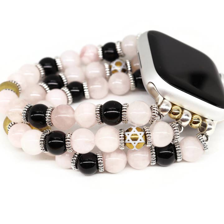 MTAWPBGL Jewish Star of David Gemstone Band for Apple Watch for wholesale by Sea Ranch Jewelry