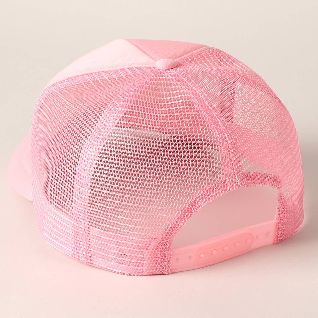 Fashion City - Vendita all'ingrosso Cappellino  da camionista - Unisex - Cappellino trucker con retro in rete e schiuma a tinta unita18