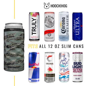 Coldest Tall Boy Can Cooler - Beer, Soda, Energy Drink | Vacuum Insulated Stainless Steel Drink Sleeve Holder for 16 oz Cans
