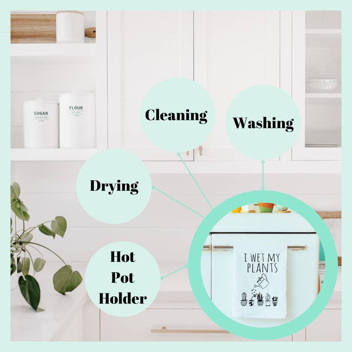 Moonlight Makers - Wholesale Tea Towel - Never Sad at a Mexican Restaurant - Kitchen Towels 5