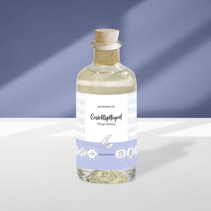 face care oil 'Sensibelchen' for wholesale by puremetics GmbH