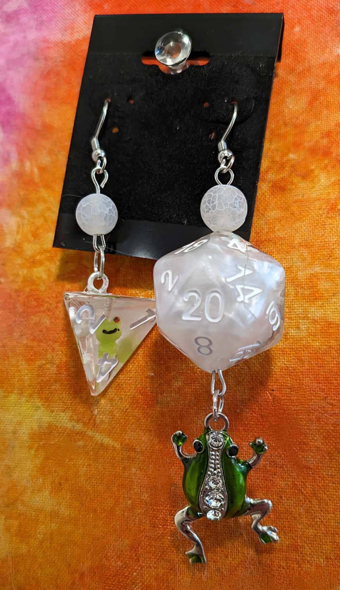 Melody's Menageries (Critical Crystals) - Wholesale Jewelry Set - Dice earring wholesale box26