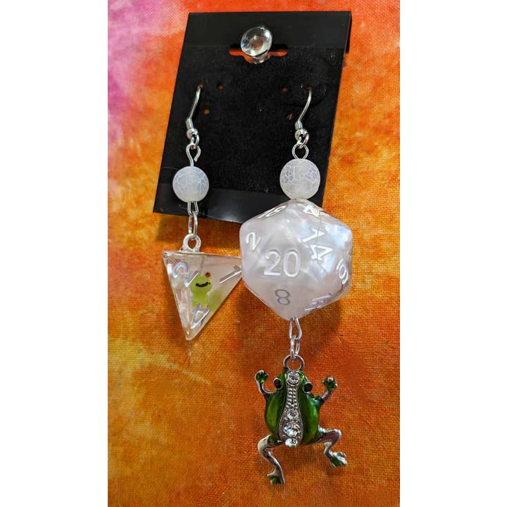 Melody's Menageries (Critical Crystals) - Wholesale Jewelry Set - Dice earring wholesale box26