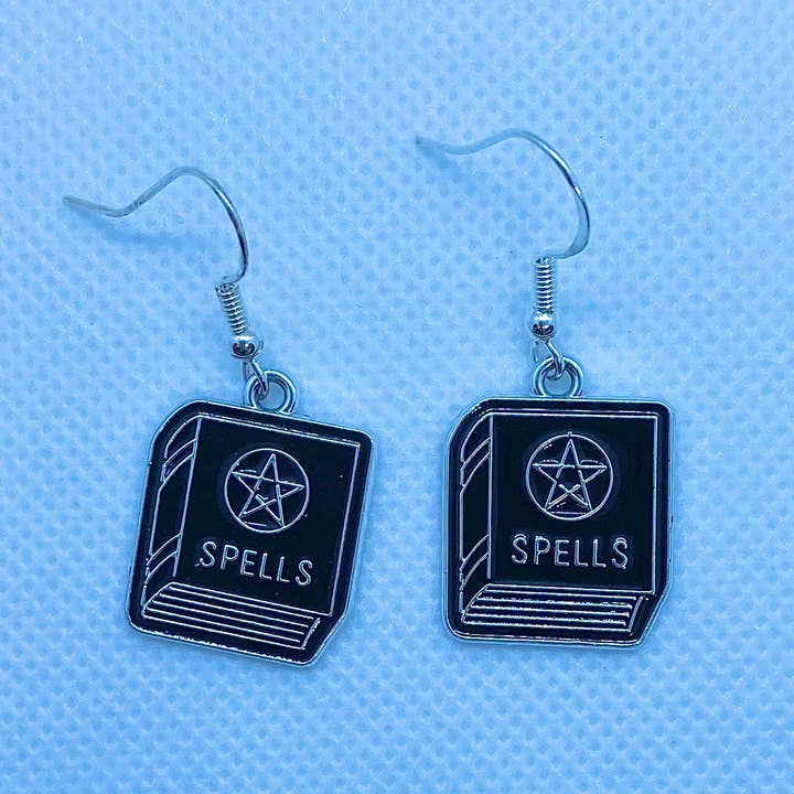 Pendientes Spell Book para venta al por mayor de Trinkerbell Jewelry