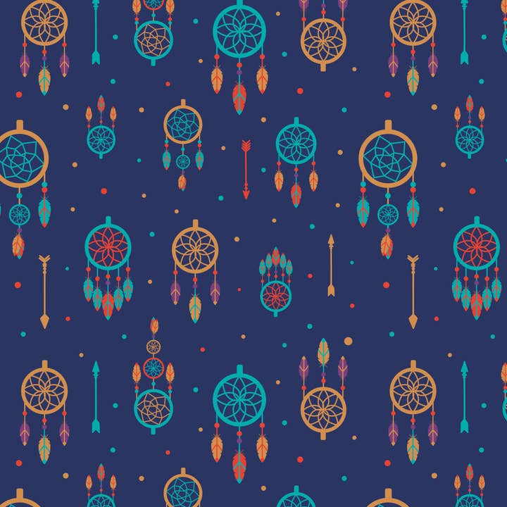 Fleece and Flannel 2024 Catalog-Dreamcatchers-Multi- Flannel for wholesale by Camelot